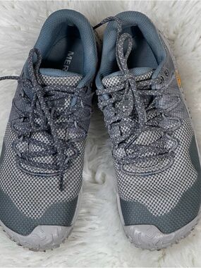 Merrell Women's Gray Teal Slip-On Hiking Shoes